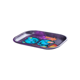 Ouija Bear Metal Rollin' Tray - Discreet Smoker